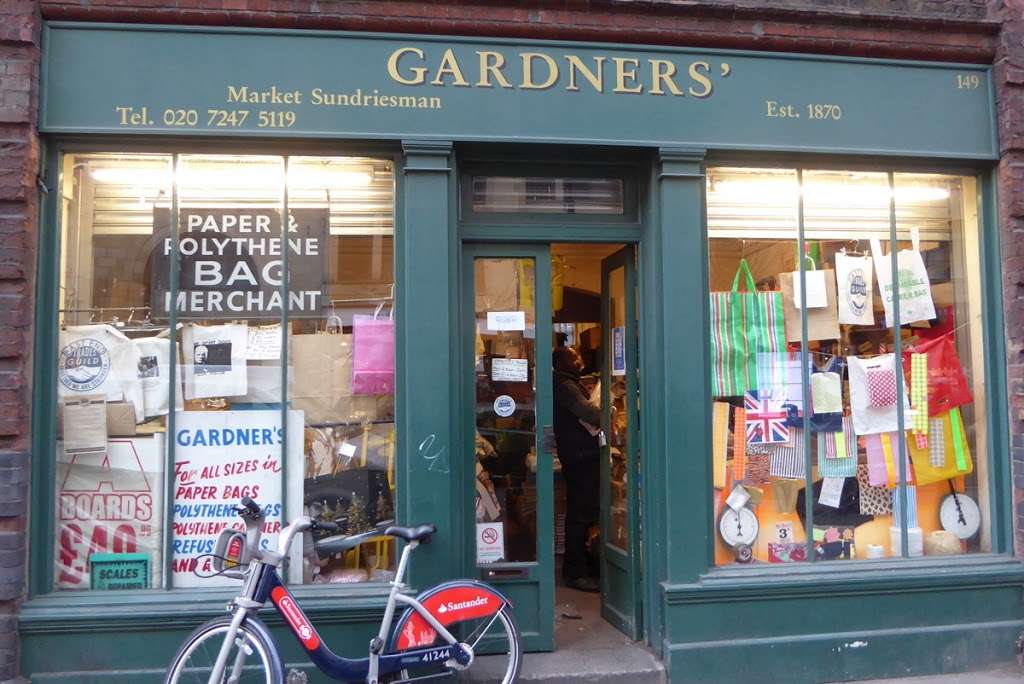 Gardners | 149 Commercial St, London E1 6BJ, UK | Phone: 020 7247 5119
