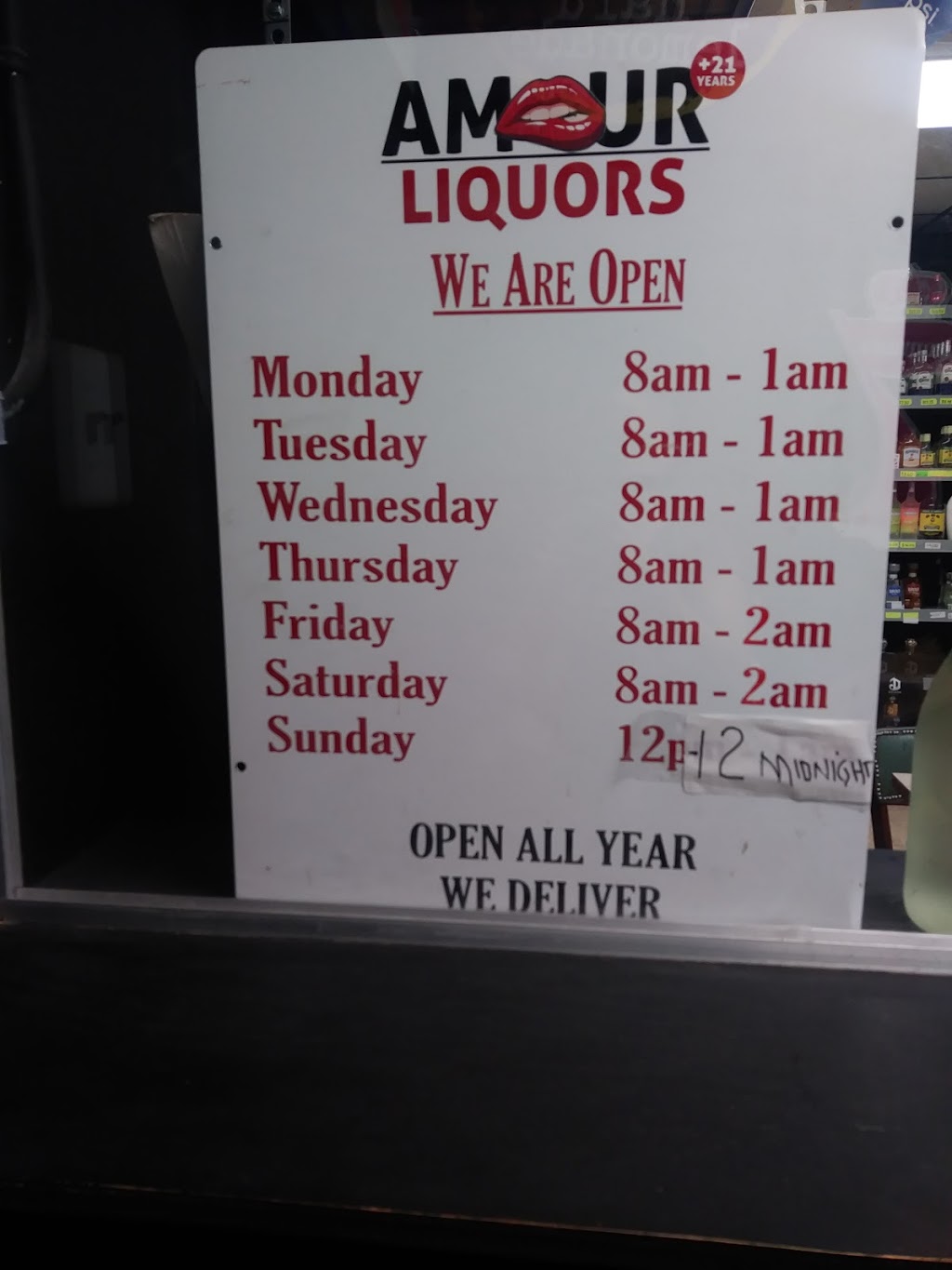 Amour Liquors | 350 W Dixie Hwy, Dania Beach, FL 33004, USA | Phone: (954) 920-6077