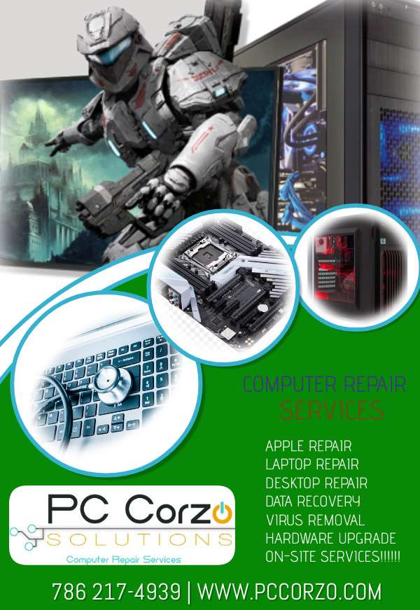 Pc Corzo Solutions Inc | 7291 SW 13th Terrace, Miami, FL 33144, USA | Phone: (786) 217-4939