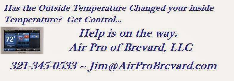 Air Pro of Brevard LLC | 4200 Lakemont Rd, Melbourne, FL 32934, USA | Phone: (321) 345-0533