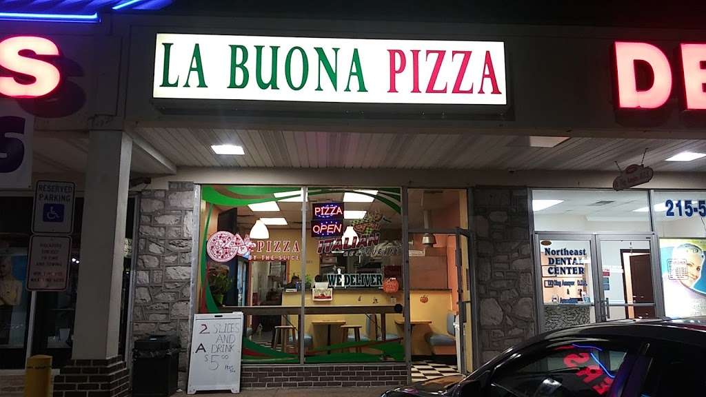 La Buona Pizza | 10849 Bustleton Ave, Philadelphia, PA 19116, USA | Phone: (267) 538-2813