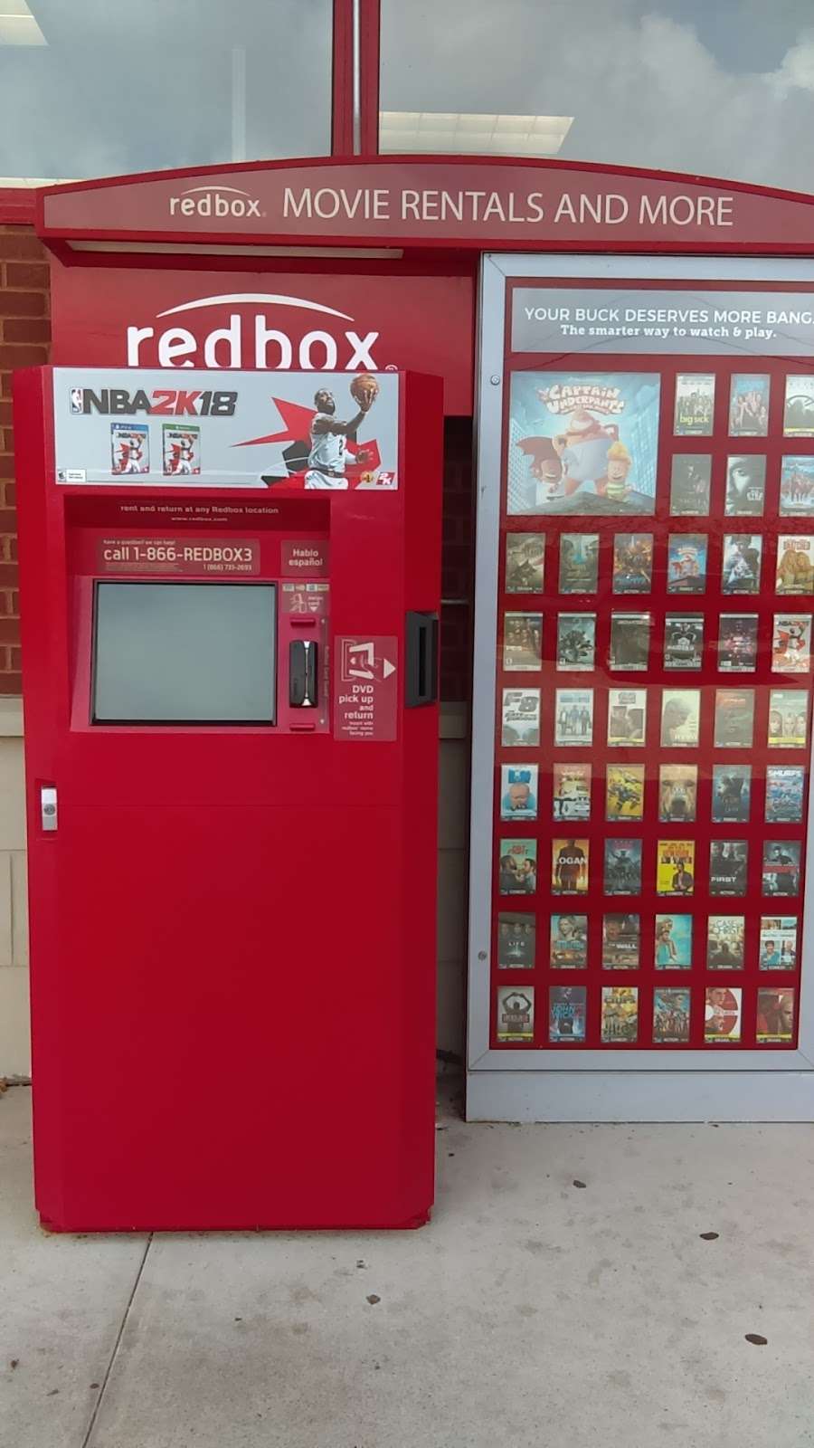 Redbox | 5414 Rotary Ave, New Market, MD 21774, USA | Phone: (866) 733-2693