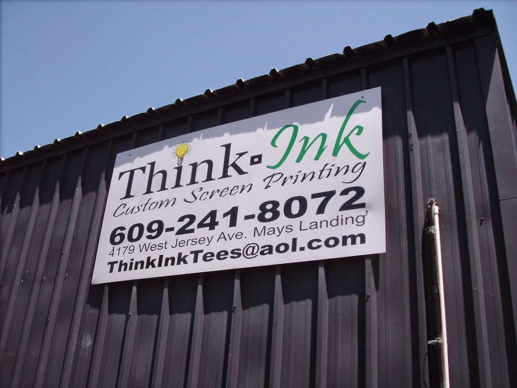 Think Ink Custom Screen Printing | 4179 W Jersey Ave, Mays Landing, NJ 08330, USA | Phone: (609) 241-8072