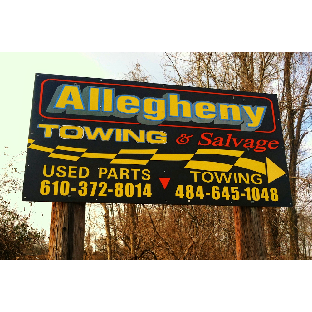 Allegheny Towing & Salvage Co. | 475 Poplar Neck Rd, Birdsboro, PA 19508, USA | Phone: (610) 372-8014