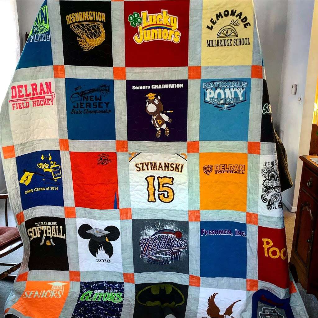 T-Shirt Quilts Jersey Local | 1 Woodyfield Ln, Delran, NJ 08075, USA | Phone: (856) 912-0728