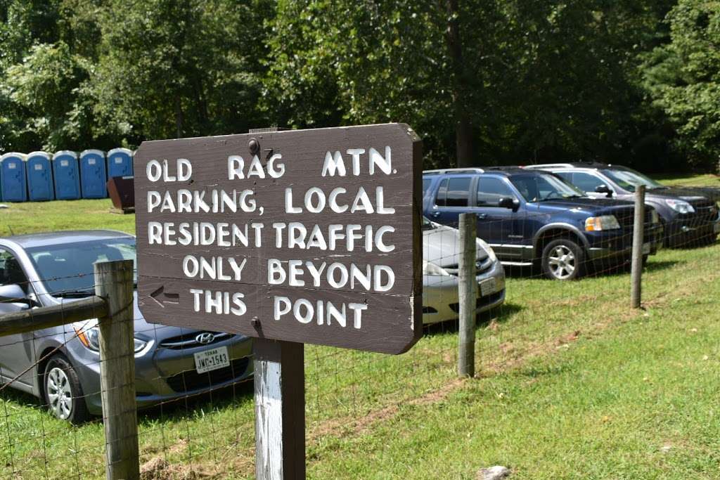 Lower Old Rag Parking Lot & Fee Station | 2577 Nethers Rd, Etlan, VA 22719, USA