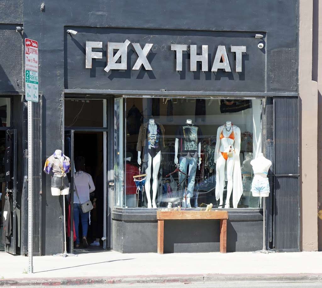 Fox That | 7527 Melrose Ave, Los Angeles, CA 90046 | Phone: (323) 383-3046