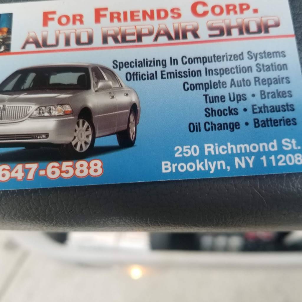 Two Friends Auto Repair | 250 Richmond St, Brooklyn, NY 11208, USA | Phone: (718) 647-6588