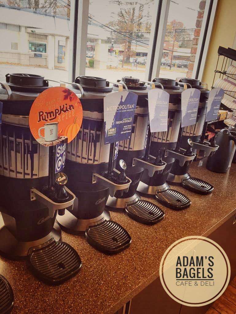 Adams bagels cafe& deli | 655 Westwood Ave., River Vale, NJ 07675, USA | Phone: (201) 497-5958