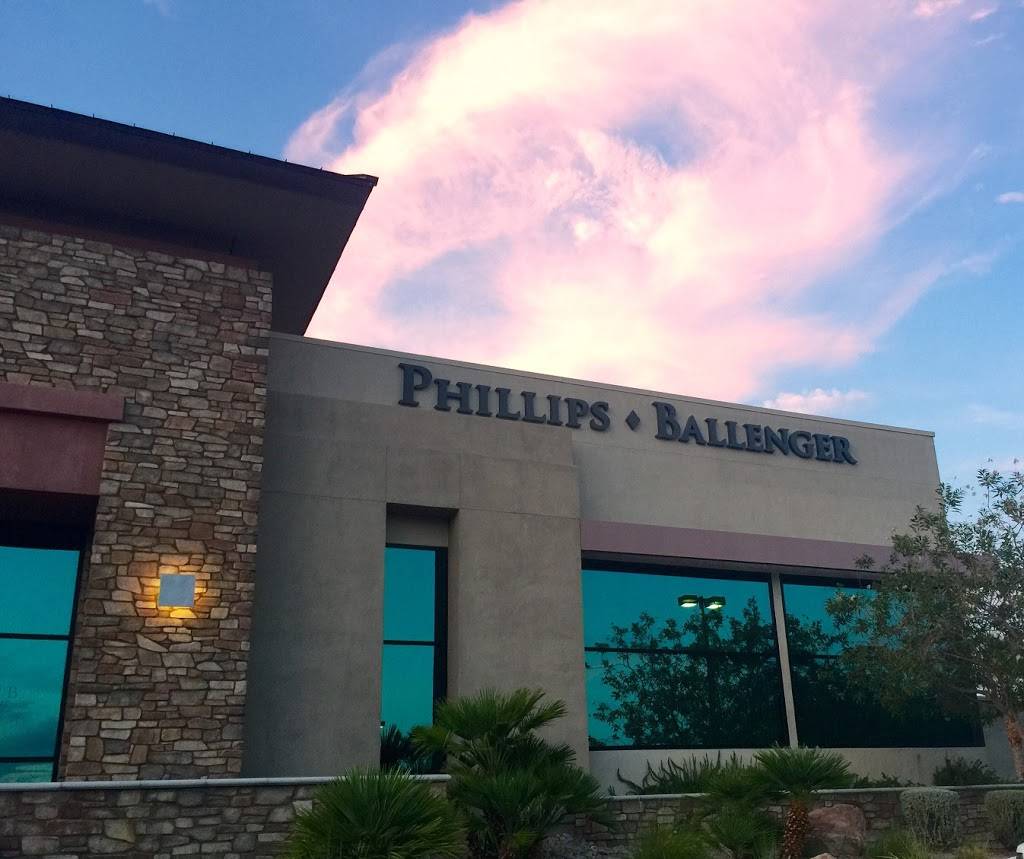 Phillips Ballenger | 3605 S Town Center Dr Suite B, Las Vegas, NV 89135, USA | Phone: (702) 997-5701
