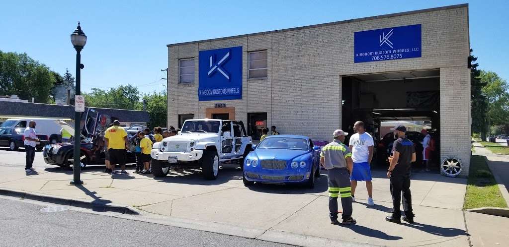 Kingdom Kustom Wheels | 2657 W 87th St, Evergreen Park, IL 60805, USA | Phone: (708) 576-8075