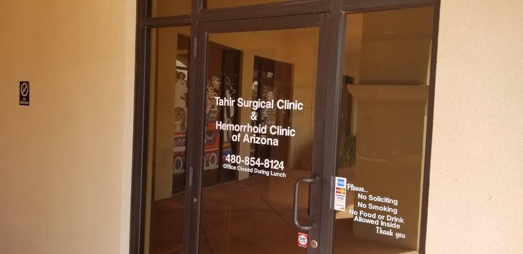 Tahir Surgical Clinic | 5656 S Power Rd # 116, Gilbert, AZ 85295, USA | Phone: (480) 854-8124