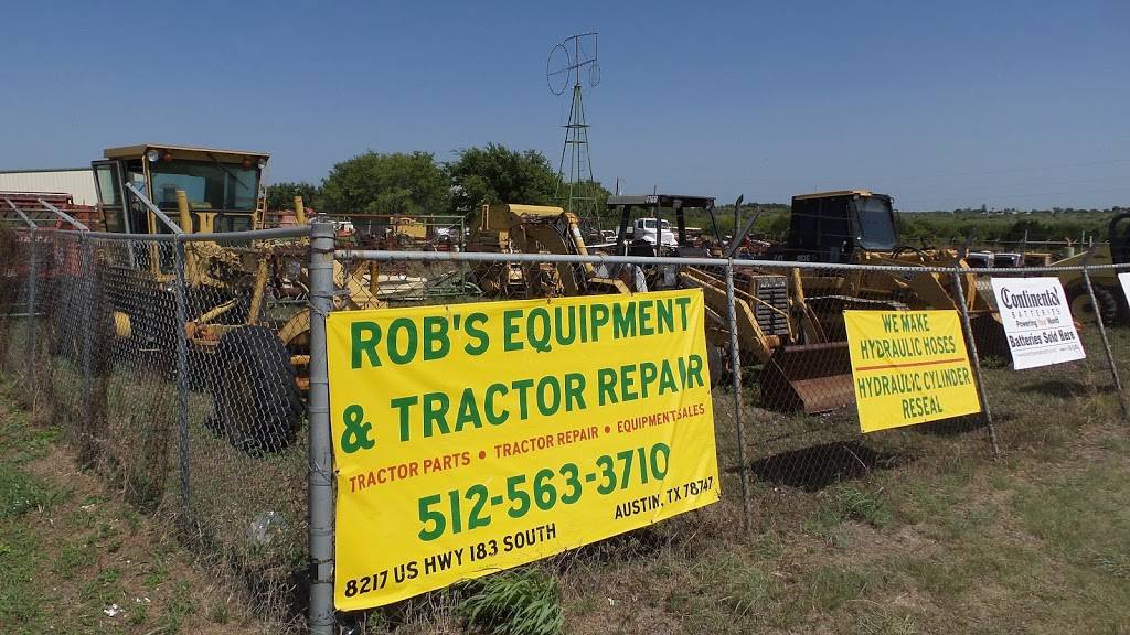 Robs Equipment & Tractor Repair | 8217 US Hwy 183 South, Austin, TX 78747 | Phone: (737) 203-8579