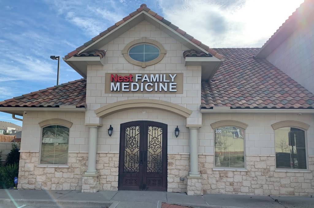 Nest Family Medicine | 4920 McDermott Rd Suite 200, Plano, TX 75024, USA | Phone: (972) 200-5666