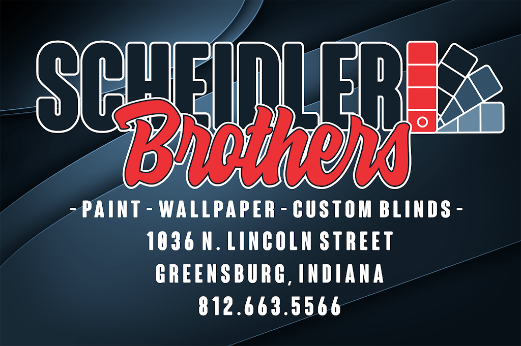 Scheidler Brothers Decorating Inc. | 1036 N Lincoln St, Greensburg, IN 47240, USA | Phone: (812) 663-5566