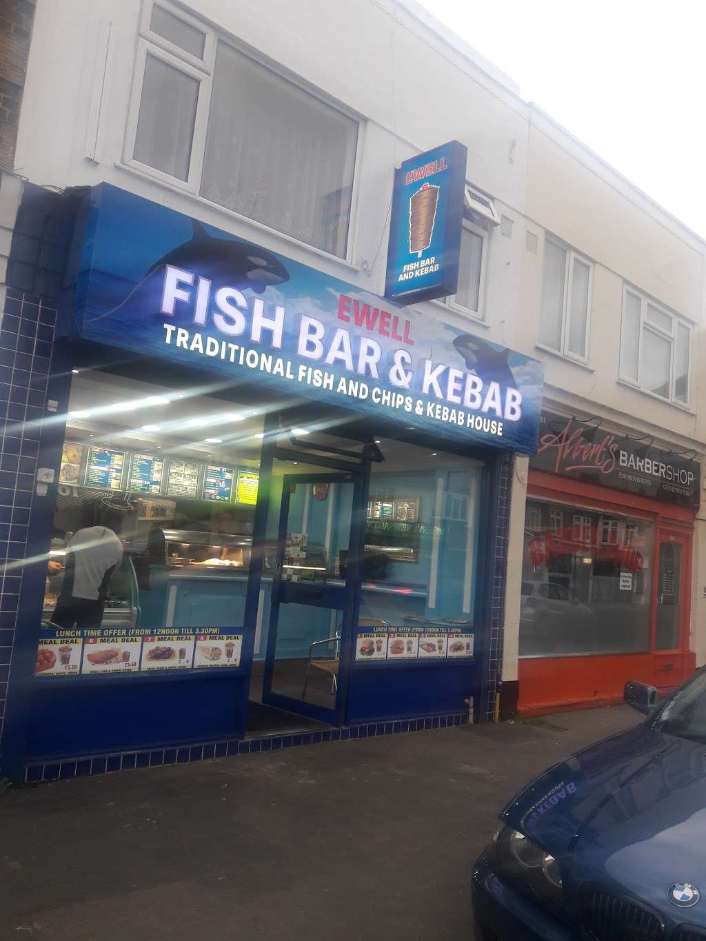 Ewell Fish Bar & Kebabs | 179 Chessington Rd, Ewell, Epsom KT19 9XE, UK | Phone: 020 8786 0765