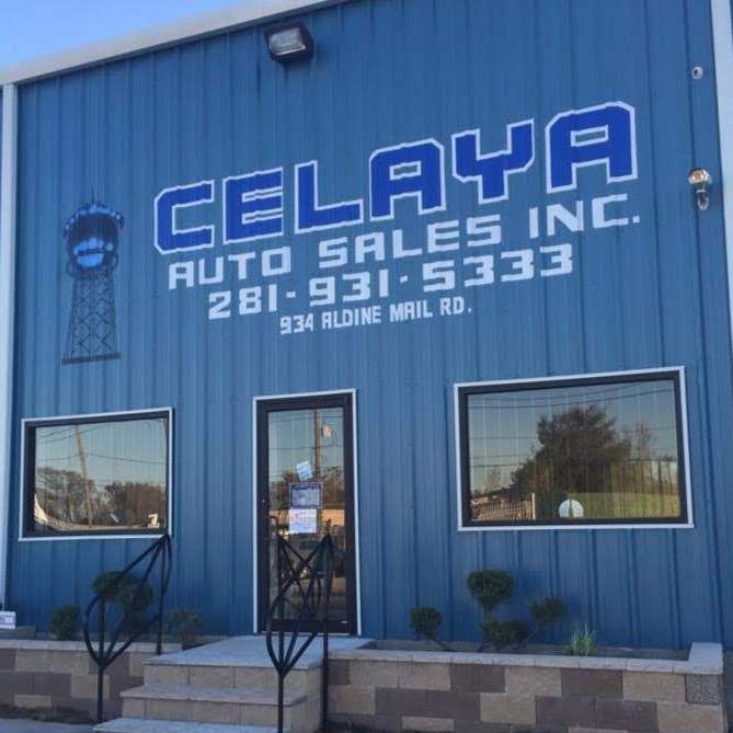 Celaya Auto Sales Inc | 1925, 934 Aldine Mail Rte Rd, Houston, TX 77037, USA | Phone: (281) 931-5333