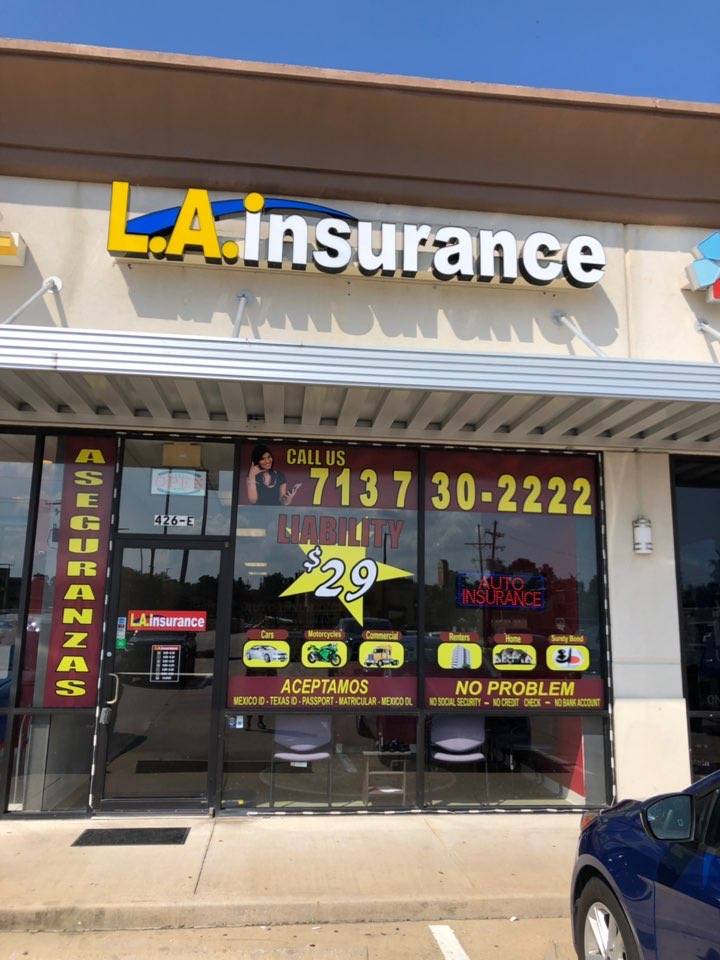 L.a Insurance Agency | 426 W Southline St, Cleveland, TX 77327 | Phone: (713) 730-2222