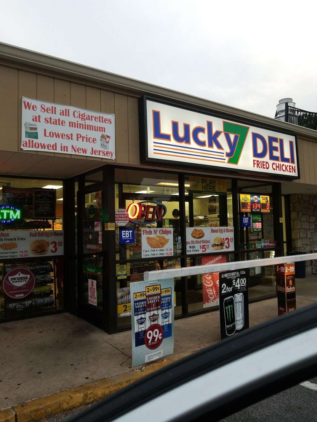 Lucky 7 Deli | 1741 Sicklerville Rd, Sicklerville, NJ 08081, USA | Phone: (856) 227-7600