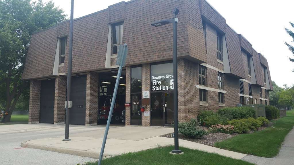 Downers Grove Fire Station #5 | 6701 Main St, Downers Grove, IL 60516, USA | Phone: (630) 434-5980