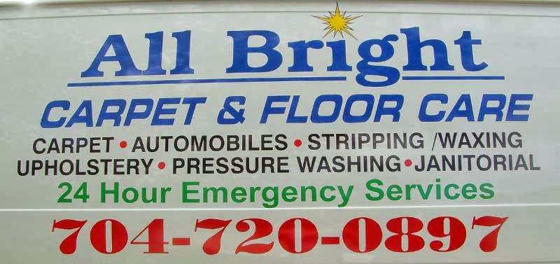 All Bright Carpet & Floor Care | 4474 Old Airport Rd, Concord, NC 28025, USA | Phone: (704) 720-0897