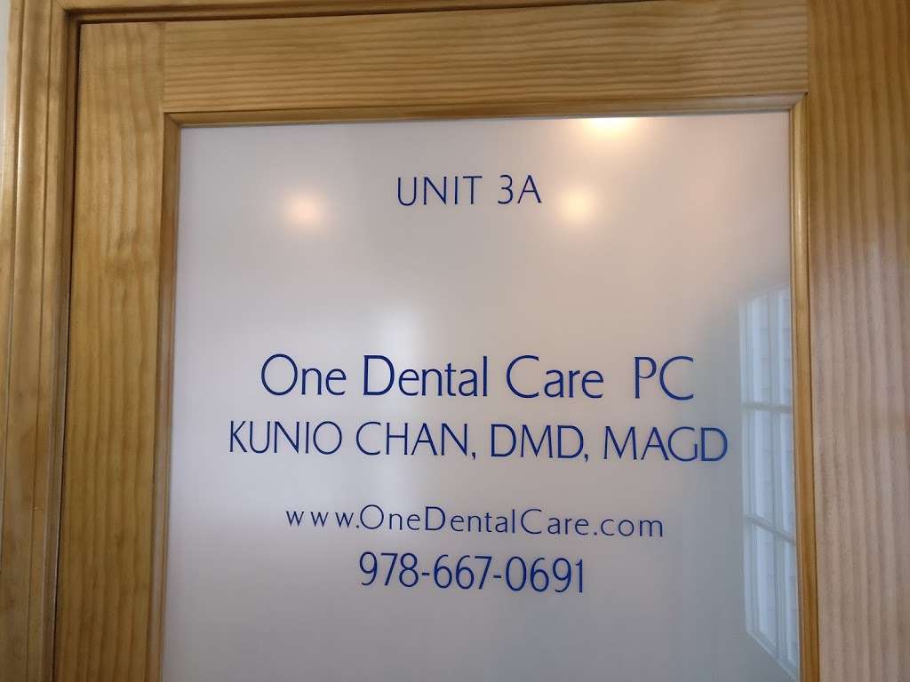 One Dental Care - Dr. Kunio K. Chan, DMD, MAGD | 655 Boston Rd #3a, Billerica, MA 01821, USA | Phone: (978) 667-0691