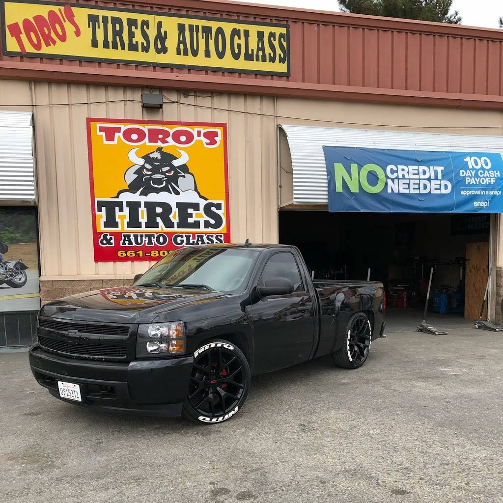 Toros Tires & Auto Glass | 6433 E Brundage Ln Suite #8, Bakersfield, CA 93307, USA | Phone: (661) 805-1297