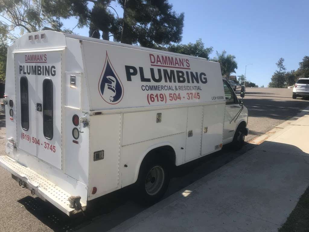 Damman’s Plumbing | 3611 Via Picante, La Mesa, CA 91941, USA | Phone: (619) 504-3745