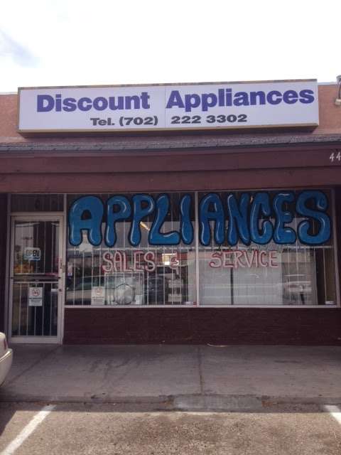 Discount Appliances | 4425 E Tropicana Ave, Las Vegas, NV 89121 | Phone: (702) 222-3302