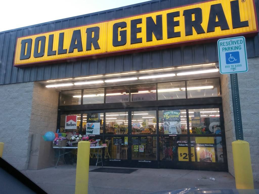 Dollar General | 2990 W 13th St N, Wichita, KS 67203 | Phone: (316) 252-0640