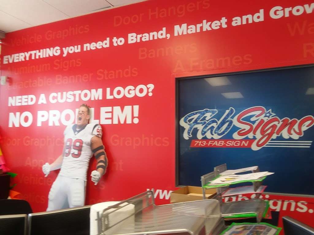 Fab Signs | 9922 North Fwy, Houston, TX 77037, USA | Phone: (713) 322-7446