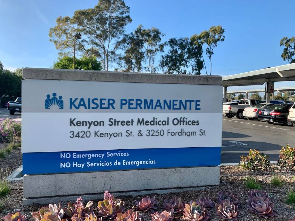 Kaiser Permanente | 3250 Fordham St, San Diego, CA 92110, USA | Phone: (833) 574-2273
