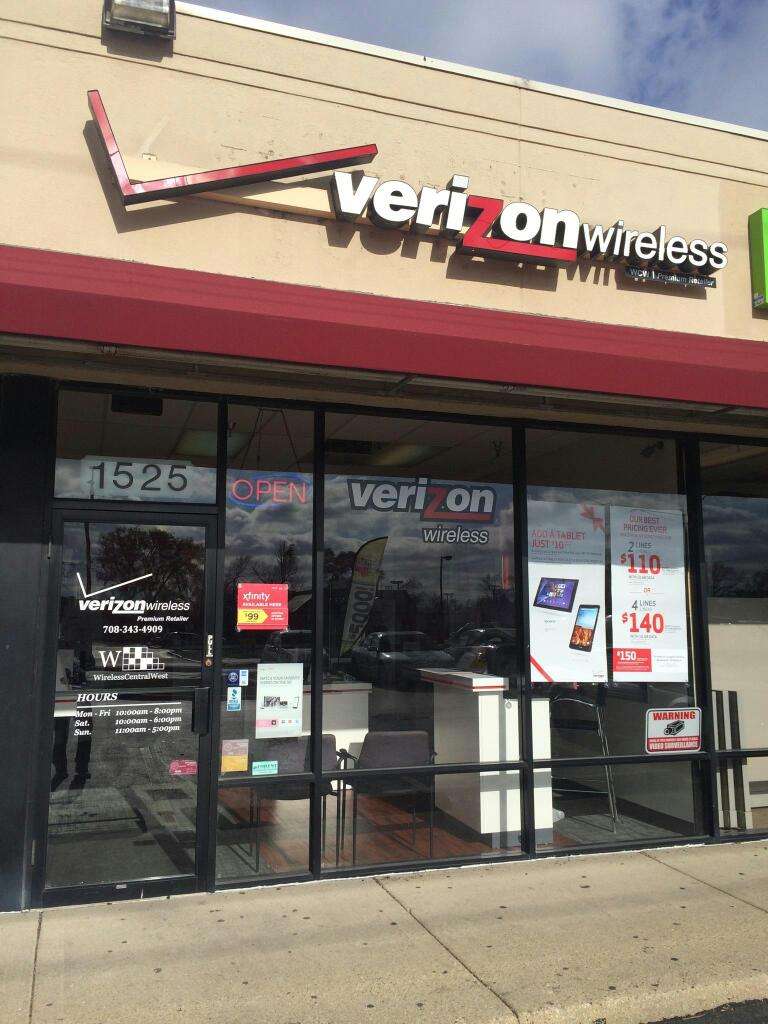 Verizon Wireless | 1525 W North Ave, Melrose Park, IL 60160, USA | Phone: (708) 343-4909