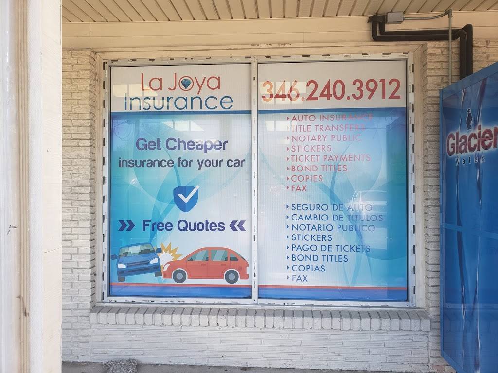 LA JOYA INSURANCE | 10114 Stella Link Rd, Houston, TX 77025, USA | Phone: (346) 240-3912