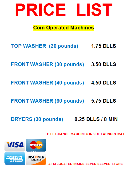 Laundromat Low Cost | 2050 Trawood Dr Suite # 2 - 3, El Paso, TX 79935, USA | Phone: (915) 239-1602