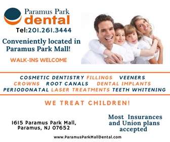 Paramus Park Dental | 1615 paramus park, Paramus, NJ 07652, USA | Phone: (201) 261-3444