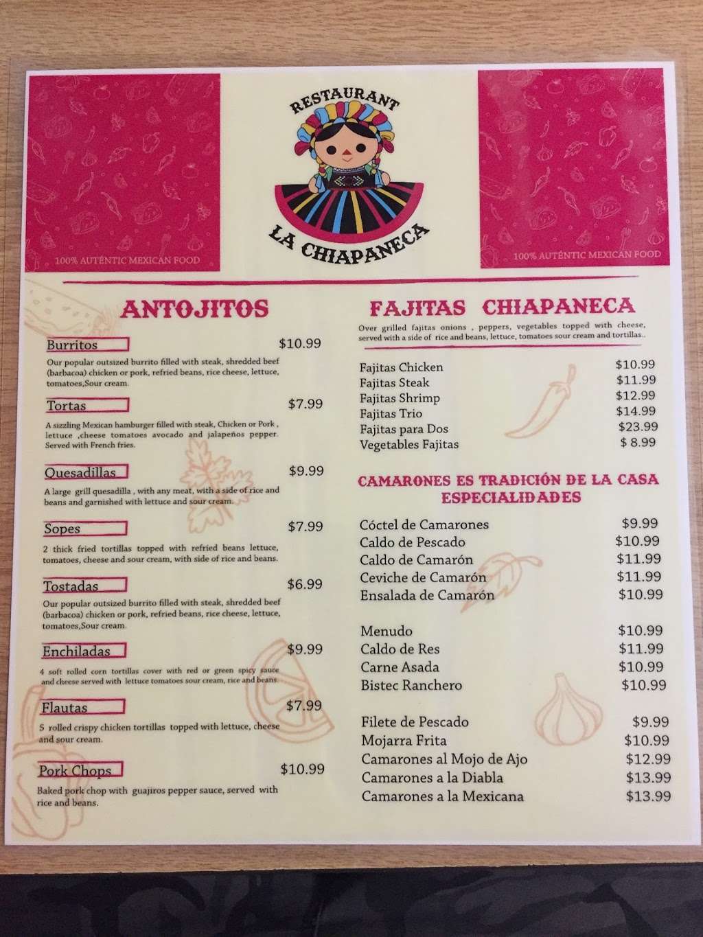 La Chiapaneca Restaurant | 1401 E Orange Ave, Eustis, FL 32726, USA | Phone: (352) 630-3516