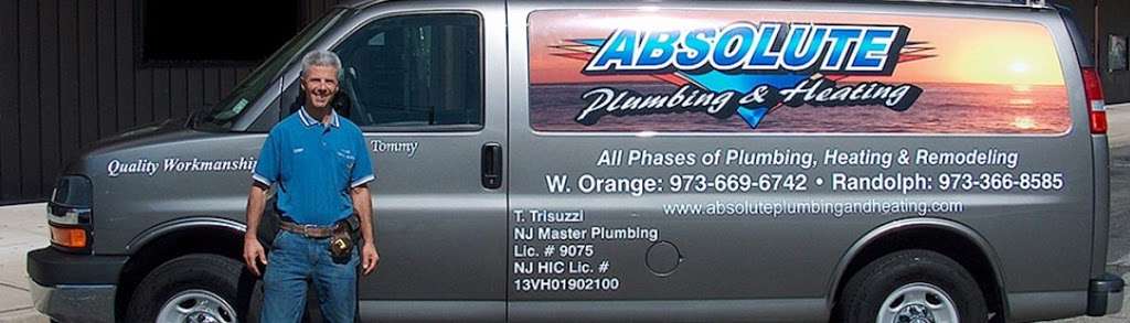 Absolute Plumbing and Heating | 46 Johnson Rd, West Orange, NJ 07052, USA | Phone: (973) 669-6742