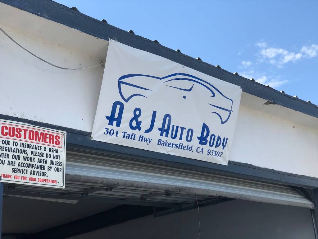 A & J Auto Body | 301 Taft Hwy C, Bakersfield, CA 93307, USA