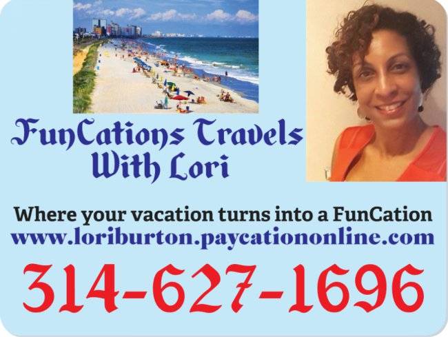 FunCations Travels With Lori | 3988 Brittany Cir D, Bridgeton, MO 63044, USA | Phone: (314) 627-1696