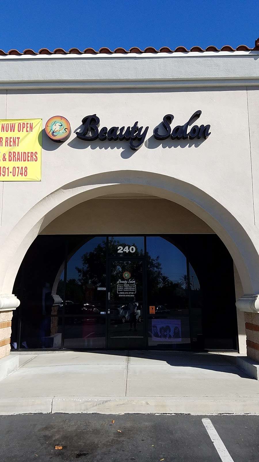 Its Hers Beauty Salon | 14548 Baseline Ave #240, Fontana, CA 92336, USA | Phone: (909) 654-7944