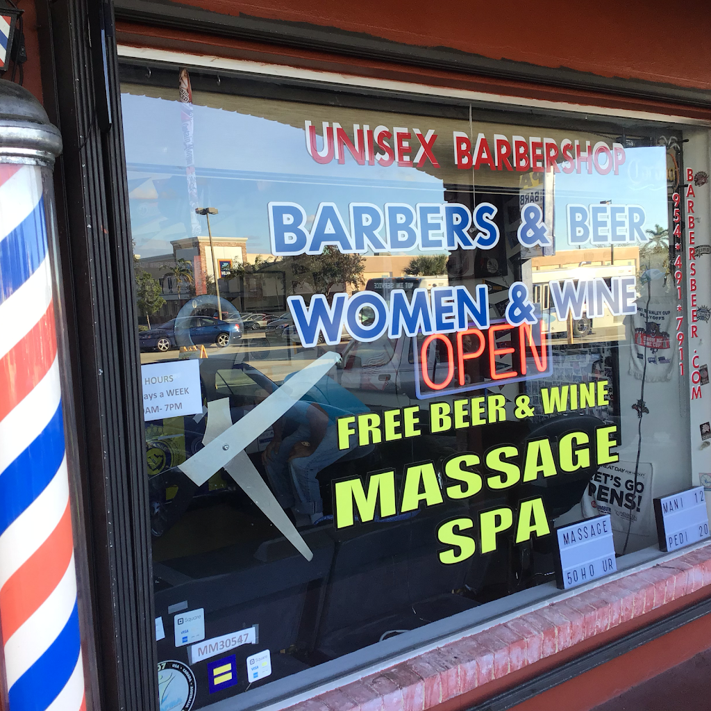 Barbers & Beer Barbershop | 1750 E Commercial Blvd, Fort Lauderdale, FL 33334 | Phone: (954) 491-7911