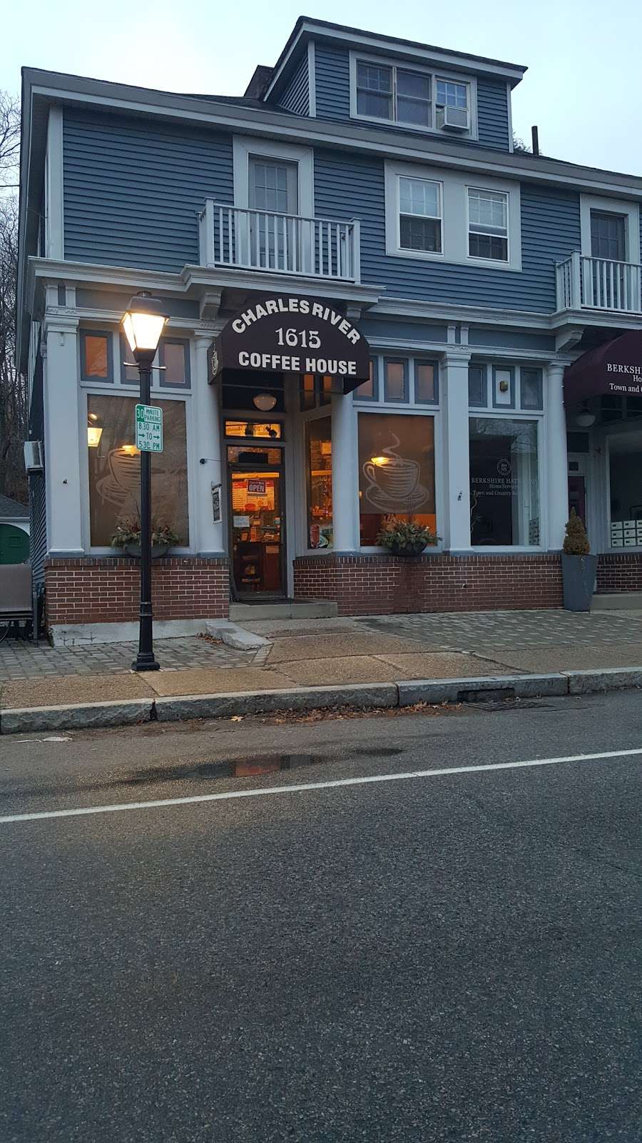 Charles River Coffee House | 57 Eliot St #7, Natick, MA 01760, USA | Phone: (508) 655-3238