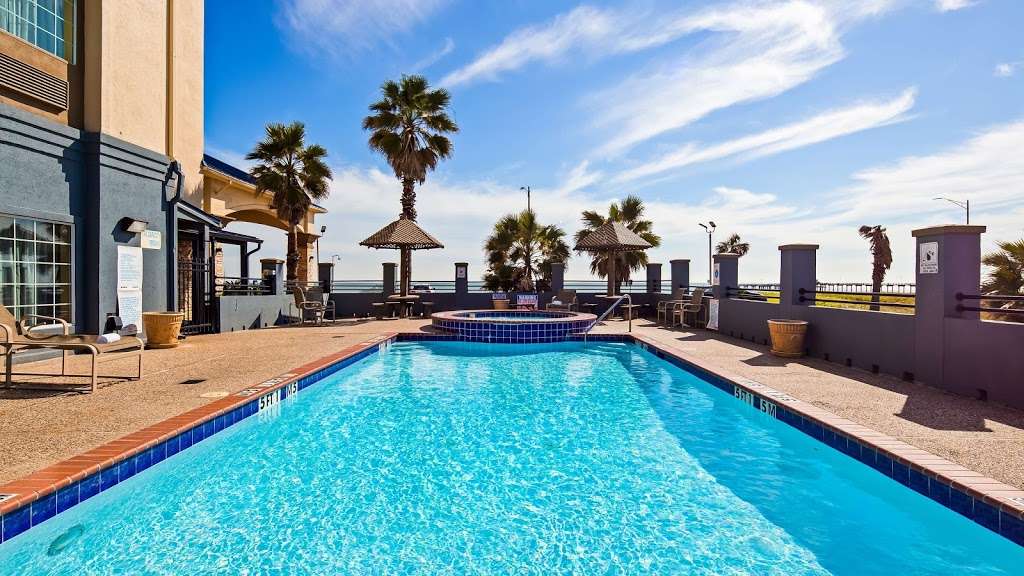 Best Western Galveston West Beach Hotel | 8710 Seawall Blvd, Galveston, TX 77554, USA | Phone: (409) 740-9100