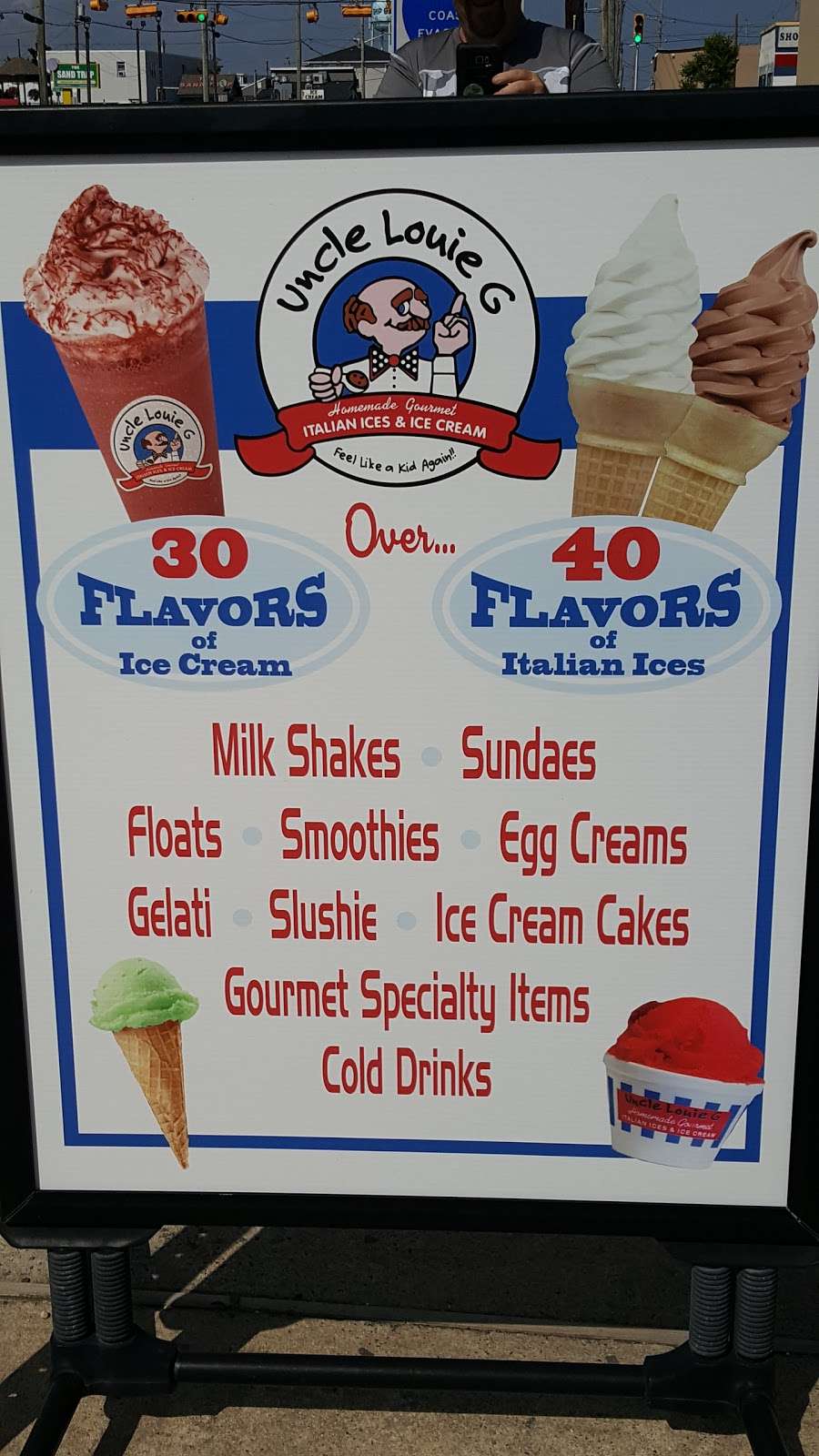 Uncle Louie Gs Italian Ices and Ice Cream | 2420 Long Beach Blvd, Ship Bottom, NJ 08008 | Phone: (609) 342-0289