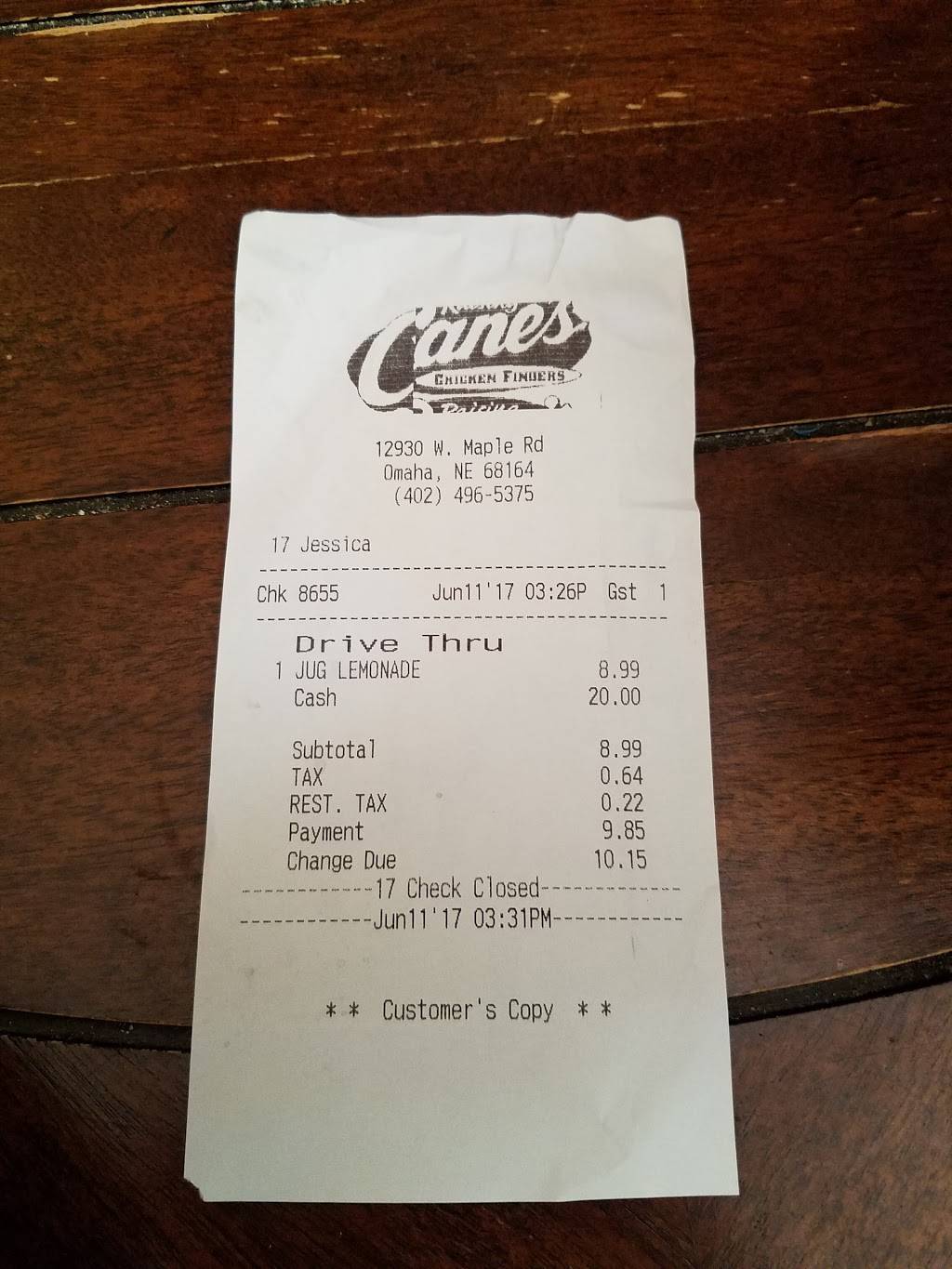 Raising Canes Chicken Fingers | 12930 W Maple Rd, Omaha, NE 68164, USA | Phone: (402) 496-5375