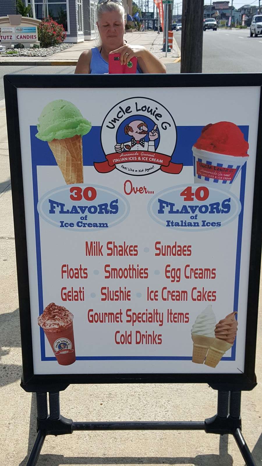 Uncle Louie Gs Italian Ices and Ice Cream | 2420 Long Beach Blvd, Ship Bottom, NJ 08008, USA | Phone: (609) 342-0289