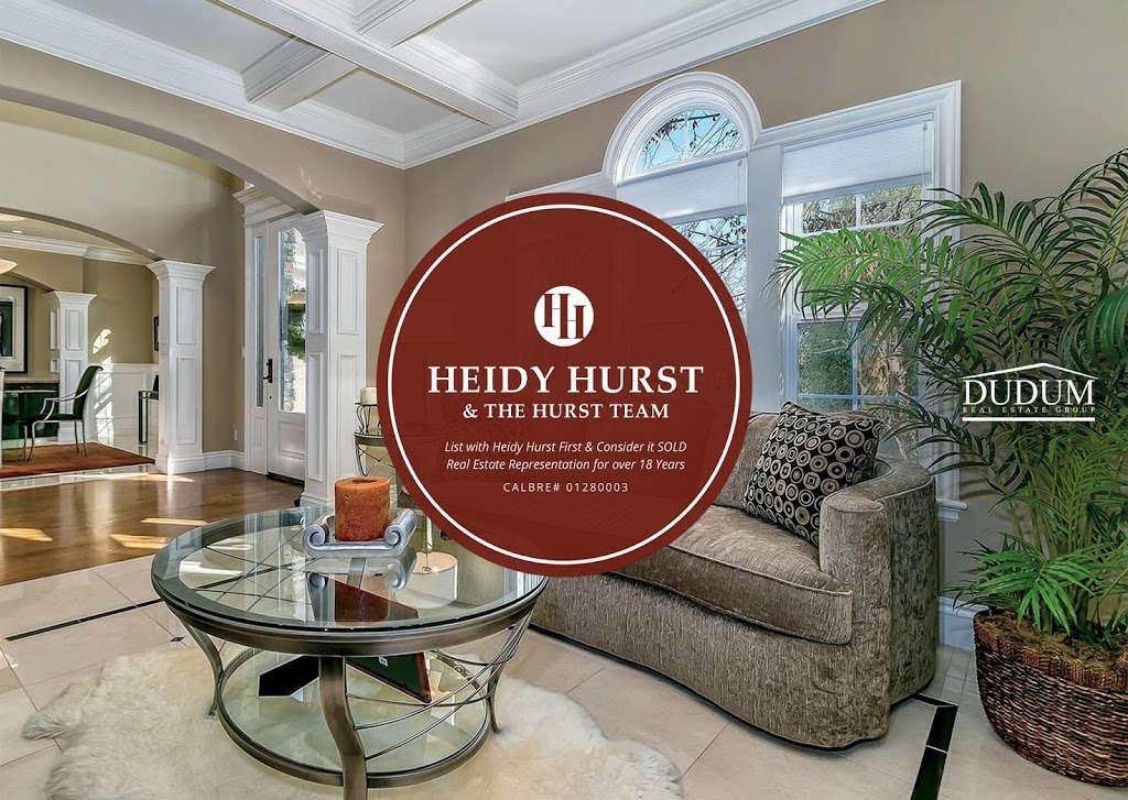 Heidy Hurst & The Hurst Team | 60 Eagle Rock Way Suite B, Brentwood, CA 94513 | Phone: (925) 240-5559