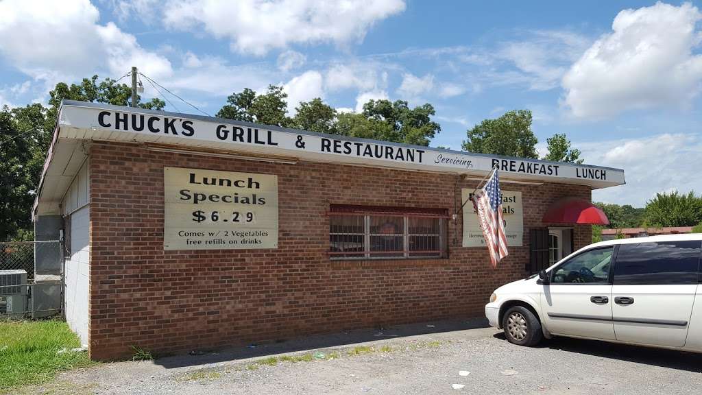 Chucks Grill | 8001 Old Statesville Rd, Charlotte, NC 28269, USA | Phone: (704) 597-1580