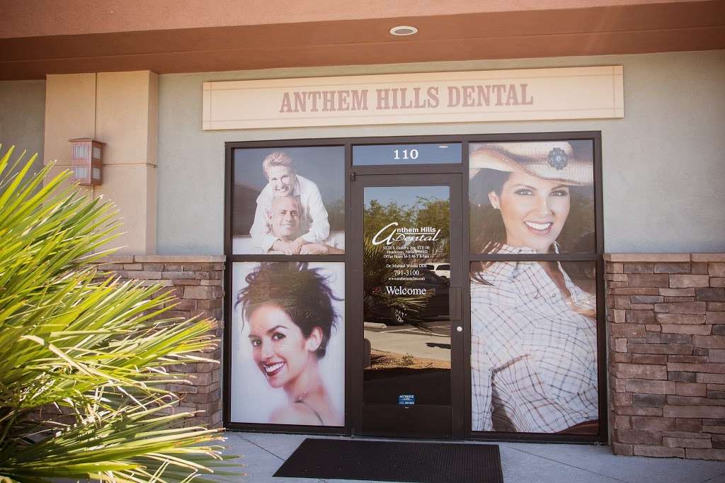 Anthem Hills Dental | 12231 S Eastern Ave Ste 110, Henderson, NV 89052 | Phone: (702) 791-3100